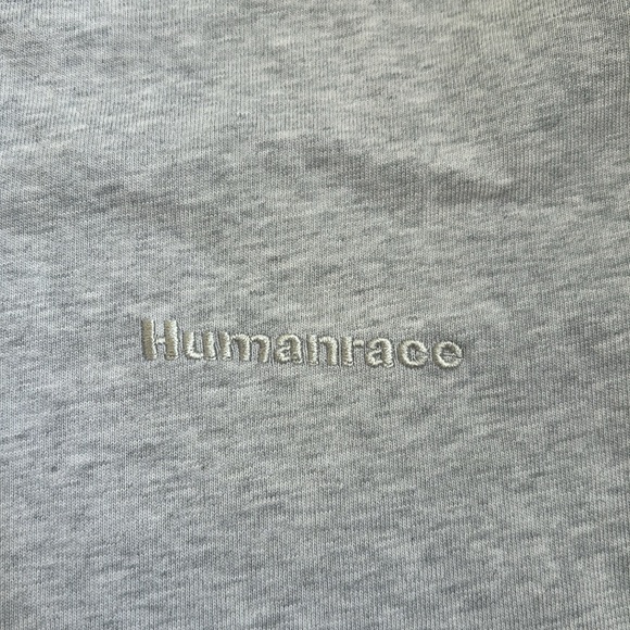 adidas x Pharrell Williams Humanrace Basics Shirt Light Grey - Picture 9 of 11